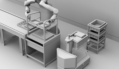 インサート成形用 ワーク位置調整台車