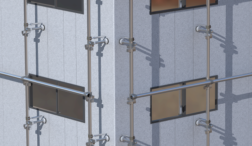 建築足場にアジャスターボルトを活用